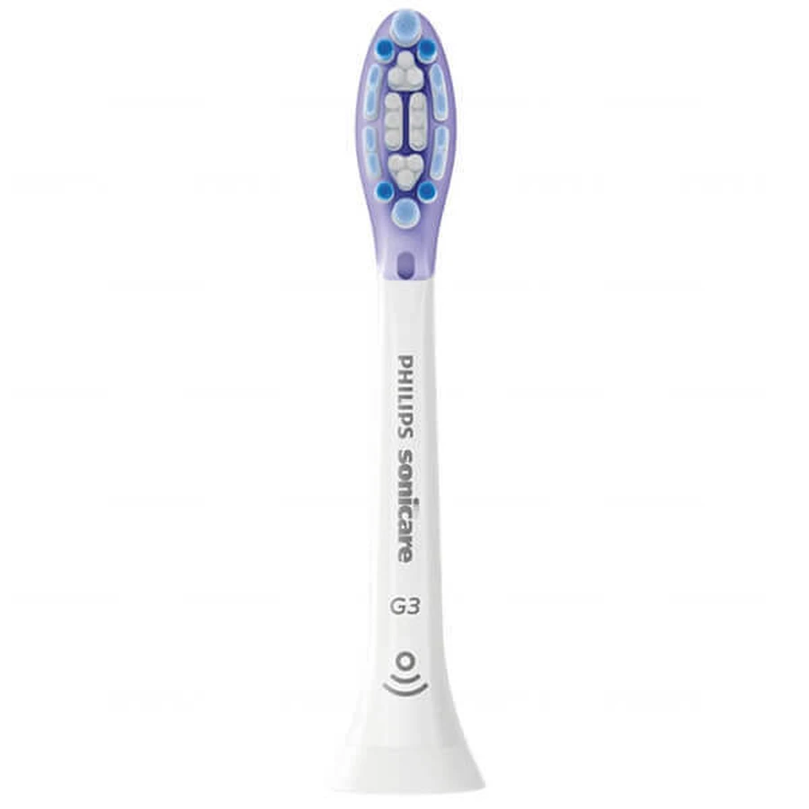 Philips, сменные щетинки для звуковой зубной щетки Sonicare G3 Premium Gum Care, HX9052/17, белые, 2 штуки: цены и характеристики