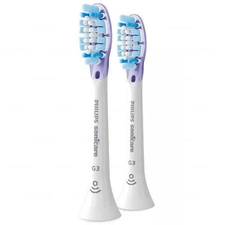 Philips, сменные щетинки для звуковой зубной щетки Sonicare G3 Premium Gum Care, HX9052/17, белые, 2 штуки: цены и характеристики