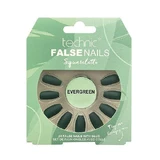 Набор из 24 накладных ногтей, включая клей, Technic, False Nails, Squareletto, Evergreen