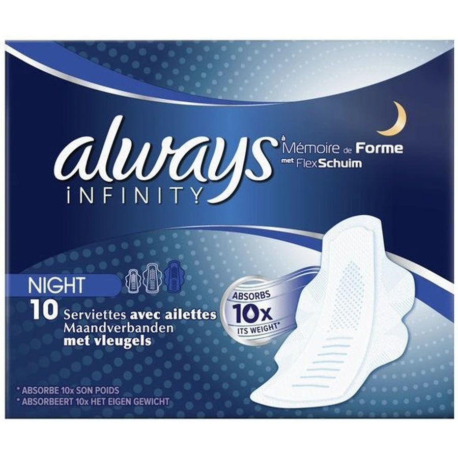 Always Infinty Night 10 шт: цены и характеристики