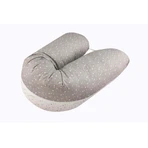 Подушка для кормления Bomimi ADOS 150x30, звезды белые/серые: цены и характеристики