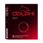 Презервативы Dolphi 3 in 1, 3 шт: цены и характеристики