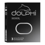 Презервативы Dolphi XXXXXL, 3 шт.: цены и характеристики