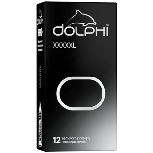Презервативи Dolphi XXXXXL, 12 шт.