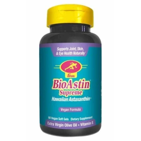 BioAstin® Supreme 6 мг астаксантина 60 капсул vege: цены и характеристики