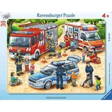 Рамка лобзиковая Интересные профессии, +4 года, 30 деталей, Ravensburger
