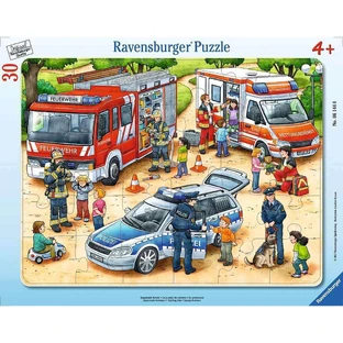 Рамка для лобзика Цікаві заняття, +4 роки, 30 штук, Ravensburger