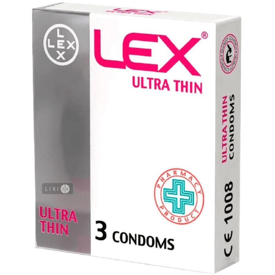 Презервативи Lex Ароматизовані 3 шт: ціни та характеристики