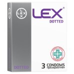 Презервативи Lex Dotted, 3 шт.: ціни та характеристики