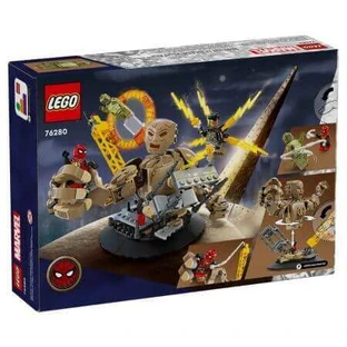 Фінальна битва Людини-павука та Пісочної людини, 10 років+, 76280, Lego Marvel