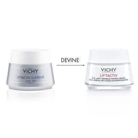 Vichy Liftactiv Supreme Крем против морщин и укрепляющий крем для сухой кожи, 50 мл: цены и характеристики