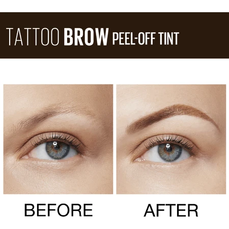 Maybelline New York Brow Tattoo Medium Brown полуперманентный цвет для обоих 02, 4,6 г: цены и характеристики