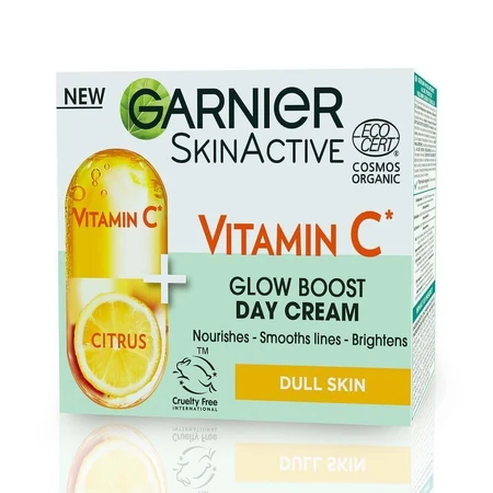 Освітлювальний денний крем, збагачений вітаміном С Skin Active, 50 мл, Garnier: ціни та характеристики