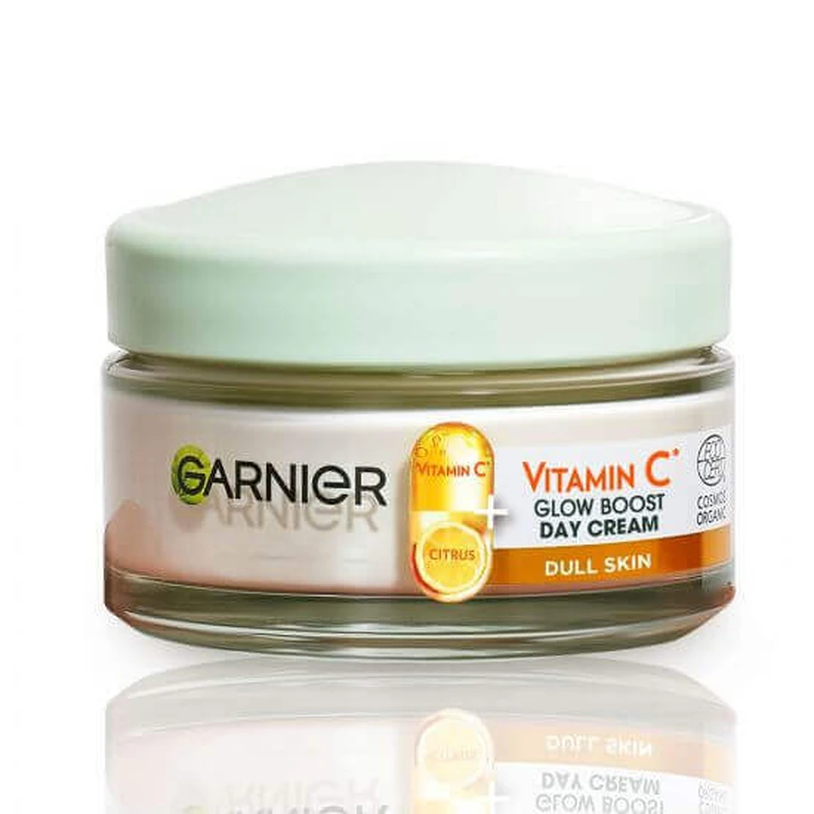Освітлювальний денний крем, збагачений вітаміном С Skin Active, 50 мл, Garnier: ціни та характеристики