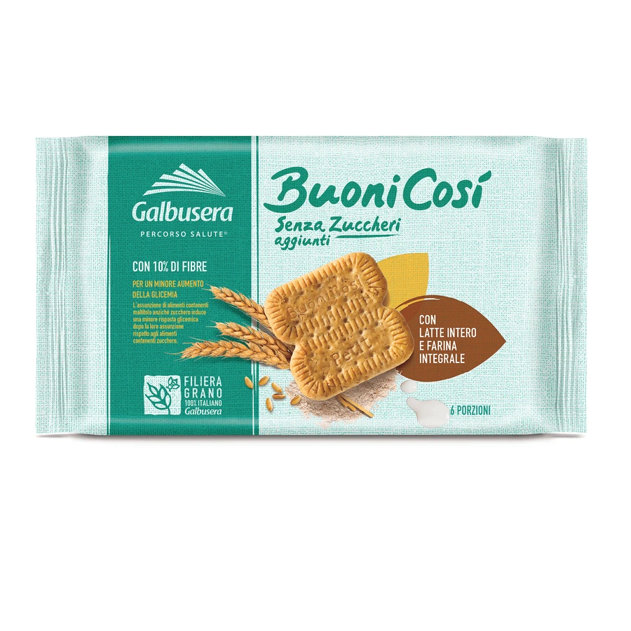 Молочное печенье Buoni Cosi, 300 г, Galbusera: цены и характеристики