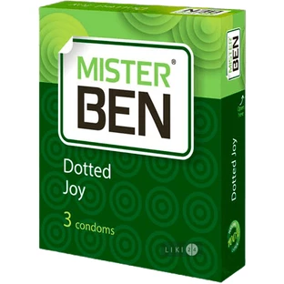 Презервативи Mister Ben Dotted Joy 3 шт