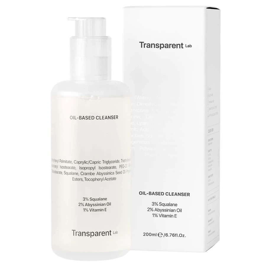 Transparent Lab Oil Based Cleanser, олія для глибокого очищення обличчя, 200 мл: ціни та характеристики