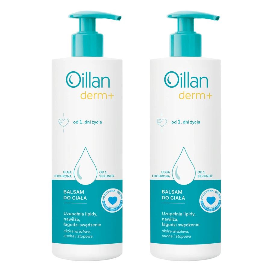 Набор Oillan Derm+ Лосьон для тела, с первого дня жизни, 2 х 400 мл: цены и характеристики