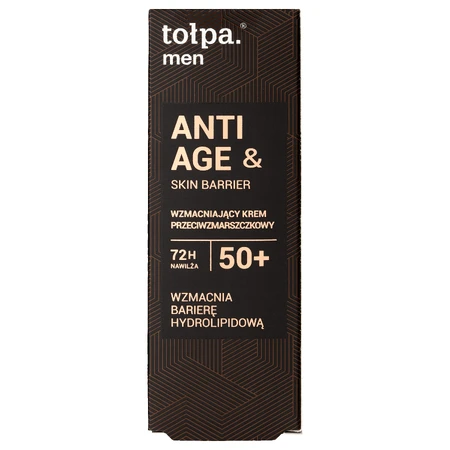 Topa Men Anti Age & Skin Barrier, зміцнюючий крем проти зморшок 50+, 50 мл: ціни та характеристики