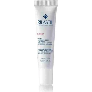 Rilastil Difesa Emollient заспокійливий крем для реактивної шкіри навколо очей 1×15 мл, крем для очей