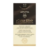 Фарба для волосся My Color Elixir, відтінок 4.0, Apivita