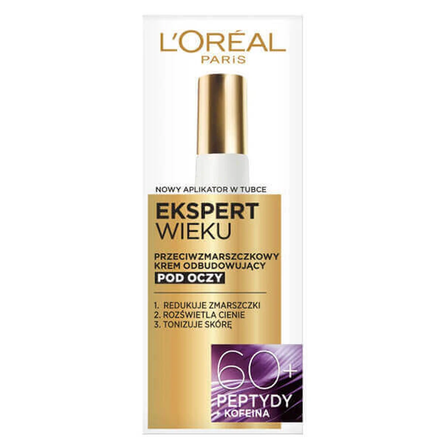 LOreal Expert Age 60+, крем для век против морщин, 15 мл: цены и характеристики