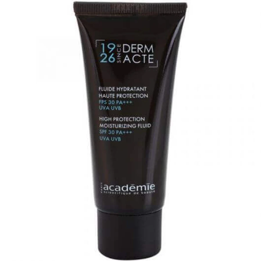 Увлажняющий флюид с высокой степенью защиты SPF 30 Derm Acte AC8018, 40 мл, Academie: цены и характеристики