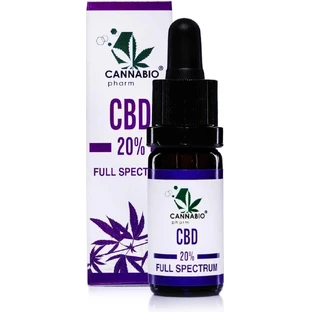 CANNABIOpharm CBD 20% FULL SPECTRUM 1×10 мл, CBD олія
