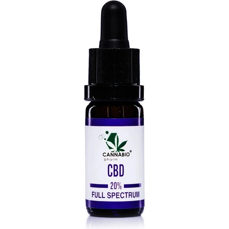 CANNABIOpharm CBD 20% FULL SPECTRUM 1×10 мл, CBD олія: ціни та характеристики