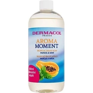 Рідке мило Aroma Moment Папайя та м'ята - поповнення 1×500 мл, рідке мило