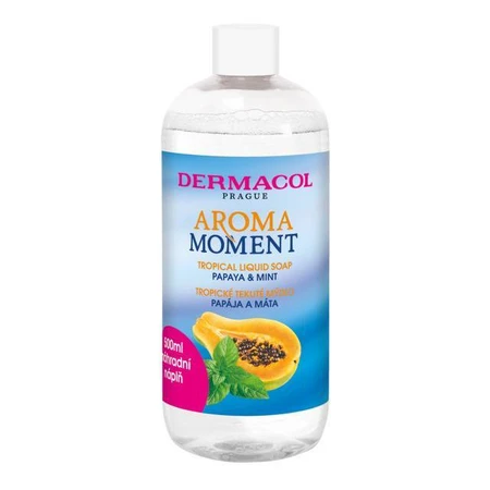 Жидкое мыло Aroma Moment Папайя и мята - пополнение 1×500 мл, жидкое мыло: цены и характеристики