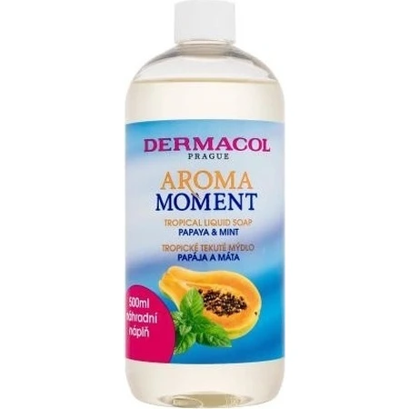 Жидкое мыло Aroma Moment Папайя и мята - пополнение 1×500 мл, жидкое мыло: цены и характеристики