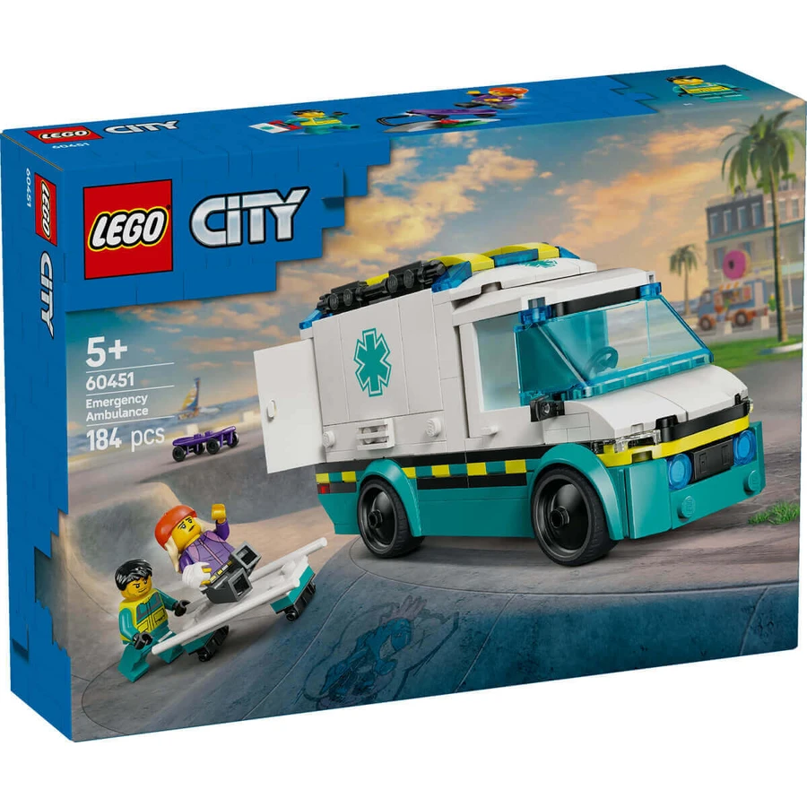 Городская скорая помощь, 60451, + 5 лет, Lego: цены и характеристики