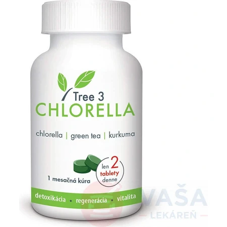 Tree3CHLORELLA 1×60 tbl, дієтична добавка: ціни та характеристики