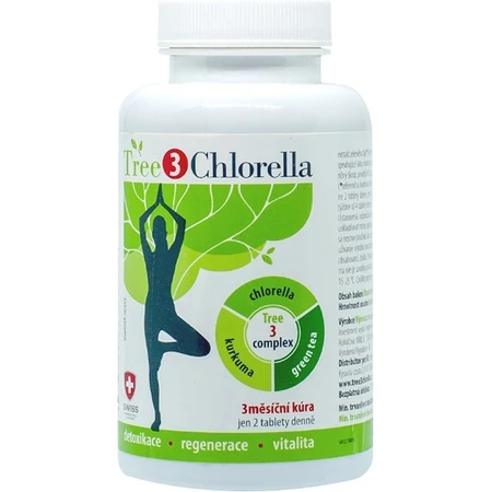 Tree3CHLORELLA 1×60 tbl, дієтична добавка: ціни та характеристики
