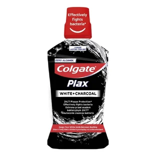 Ополаскиватель для полости рта Plax White Charcoal без спирта, 500 мл, Colgate