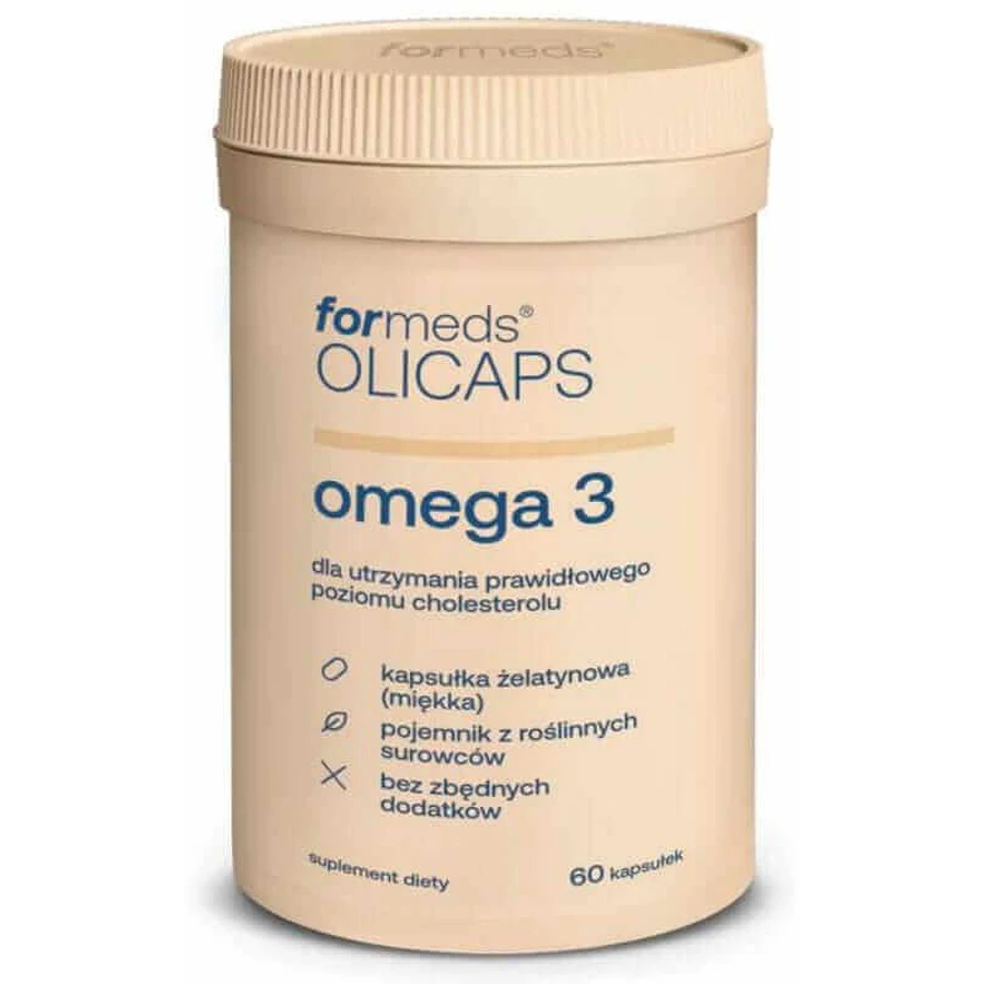OLICAPS OMEGA-3 DHA EPA 60 капс.: ціни та характеристики