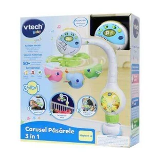 Карусель со ступеньками 3 в 1, 0-5 месяцев, Vtech Learn Through Play