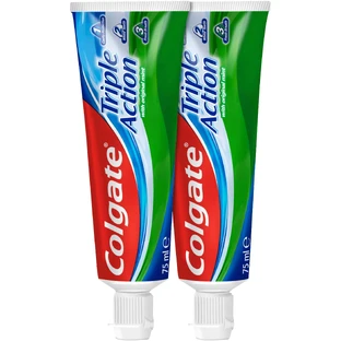 Зубная паста Colgate Тройное действие 2 x 75 мл