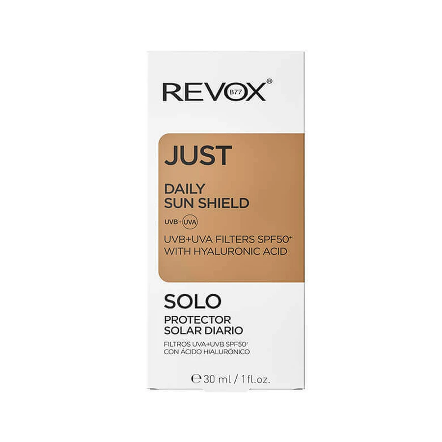 Сонцезахисний денний крем Revox з гіалуроновою кислотою SPF 50, 30 мл: ціни та характеристики