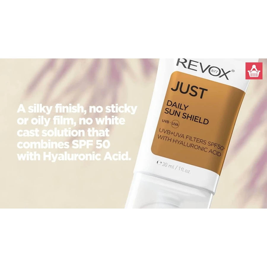 Сонцезахисний денний крем Revox з гіалуроновою кислотою SPF 50, 30 мл: ціни та характеристики
