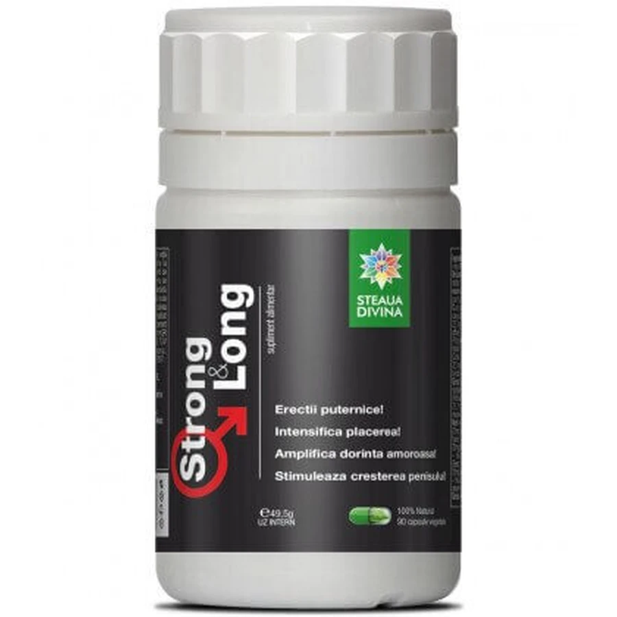 Сильні та довгі, 90 капсул, Божественна зірка: ціни та характеристики