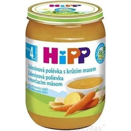СУП ОВОЧЕВИЙ ХІПП БІО З індичкою 1×190г, гарнір, овочевий суп: ціни та характеристики