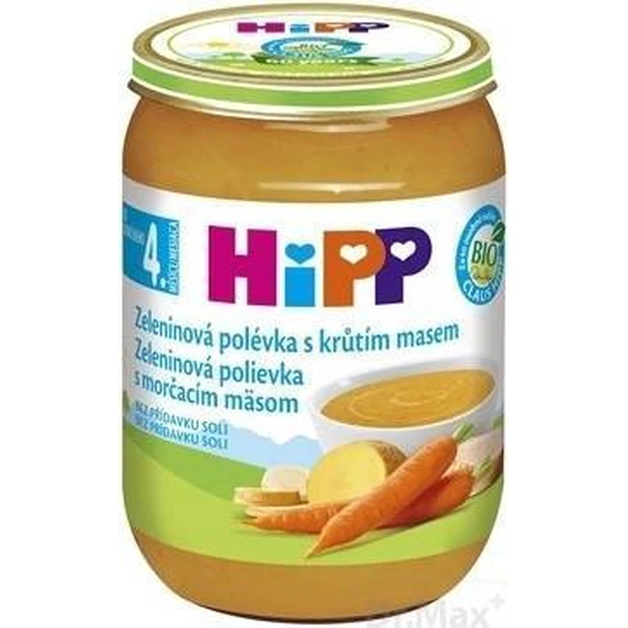 СУП ОВОЧЕВИЙ ХІПП БІО З індичкою 1×190г, гарнір, овочевий суп: ціни та характеристики