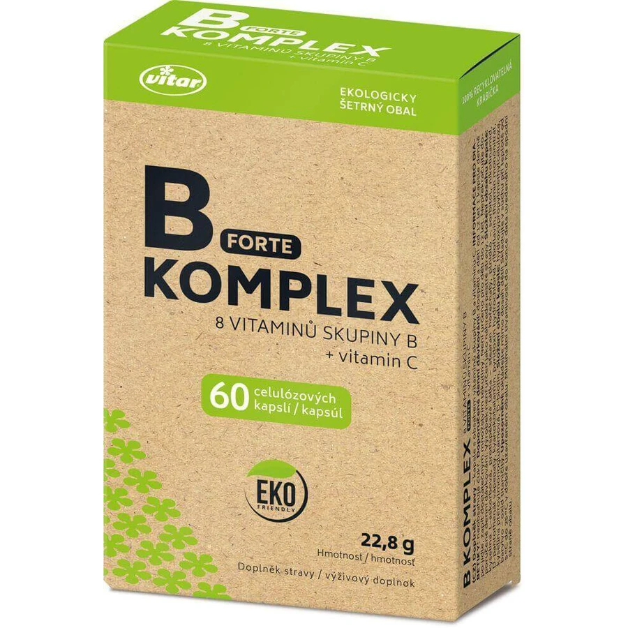 Vitar EKO B - комплекс 60 капсул: ціни та характеристики