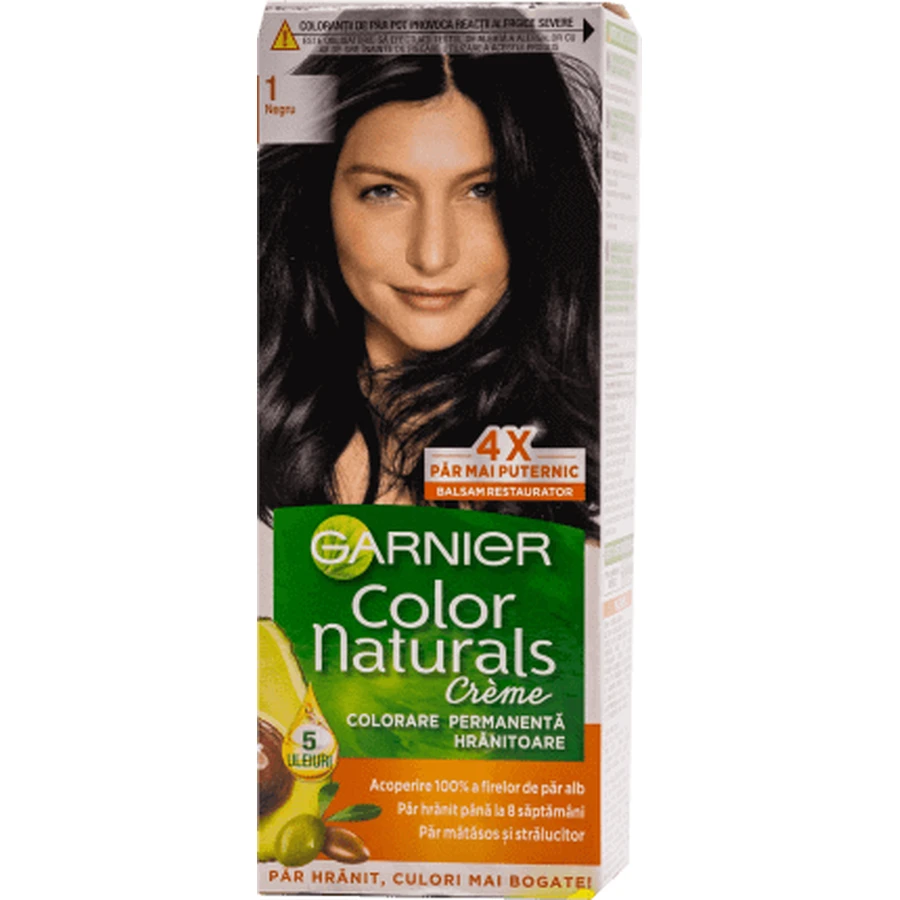 Colour Naturals Перманентный цвет 1 черный, 1 шт.: цены и характеристики