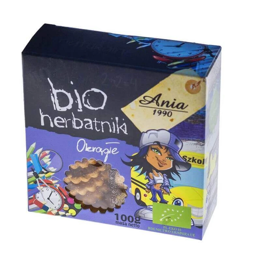 Круглое печенье, 100 г, Ania: цены и характеристики