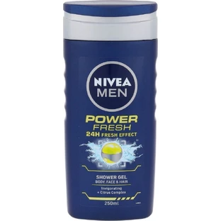 NIVEA Men Гель для душа Power Fresh 250 мл 1×250 мл, увлажняет кожу