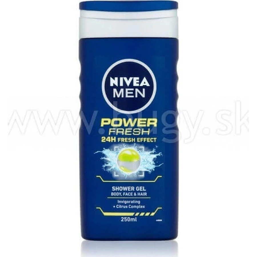 NIVEA Men Гель для душа Power Fresh 250 мл 1×250 мл, увлажняет кожу: цены и характеристики