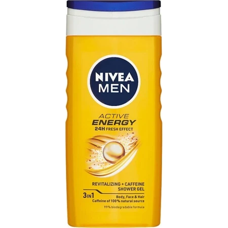 NIVEA Men Гель для душа Power Fresh 250 мл 1×250 мл, увлажняет кожу: цены и характеристики